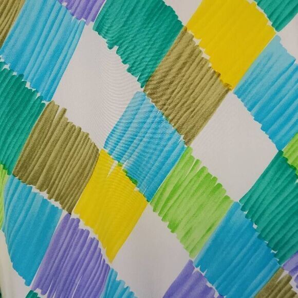 Bob Mackie Wearable Art Cardigan Jacket Small Multi Color Cable Knit Silk Unique - Picture 3 of 9